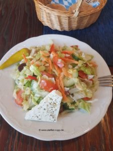Kleiner griechischer Salat